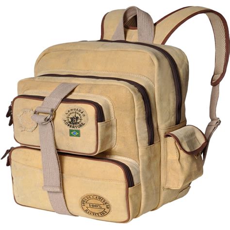 mochila de lona de caminhao 70 litros